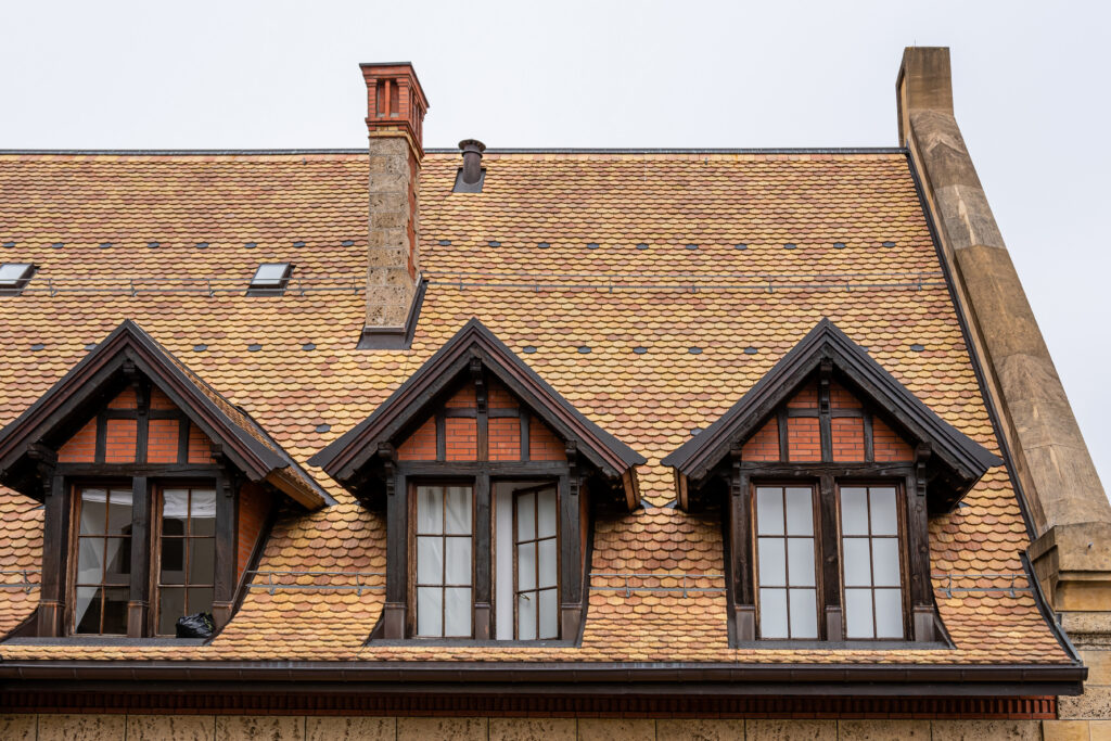 Traditional tile roof restoration and repair services.