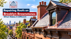 Brooklyn brownstone roof repair